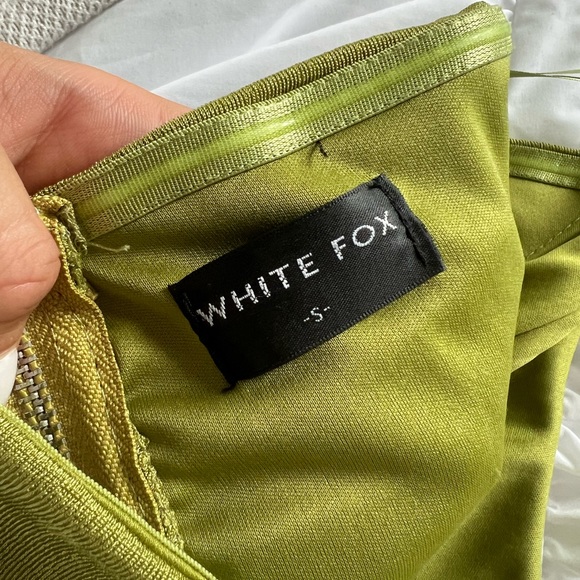 White Fox Boutique Strapless Green Corset - Picture 3 of 3